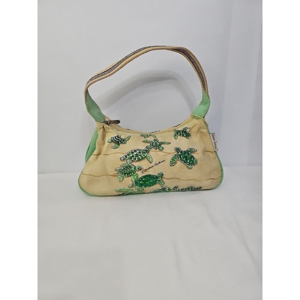 Andrea Tachiera Sun -N- Sand Turtle Purse